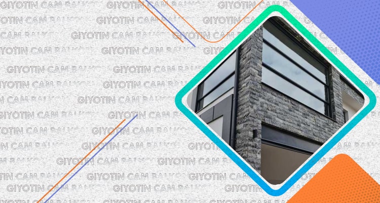 Motorlu Giyotin Cam Balkon